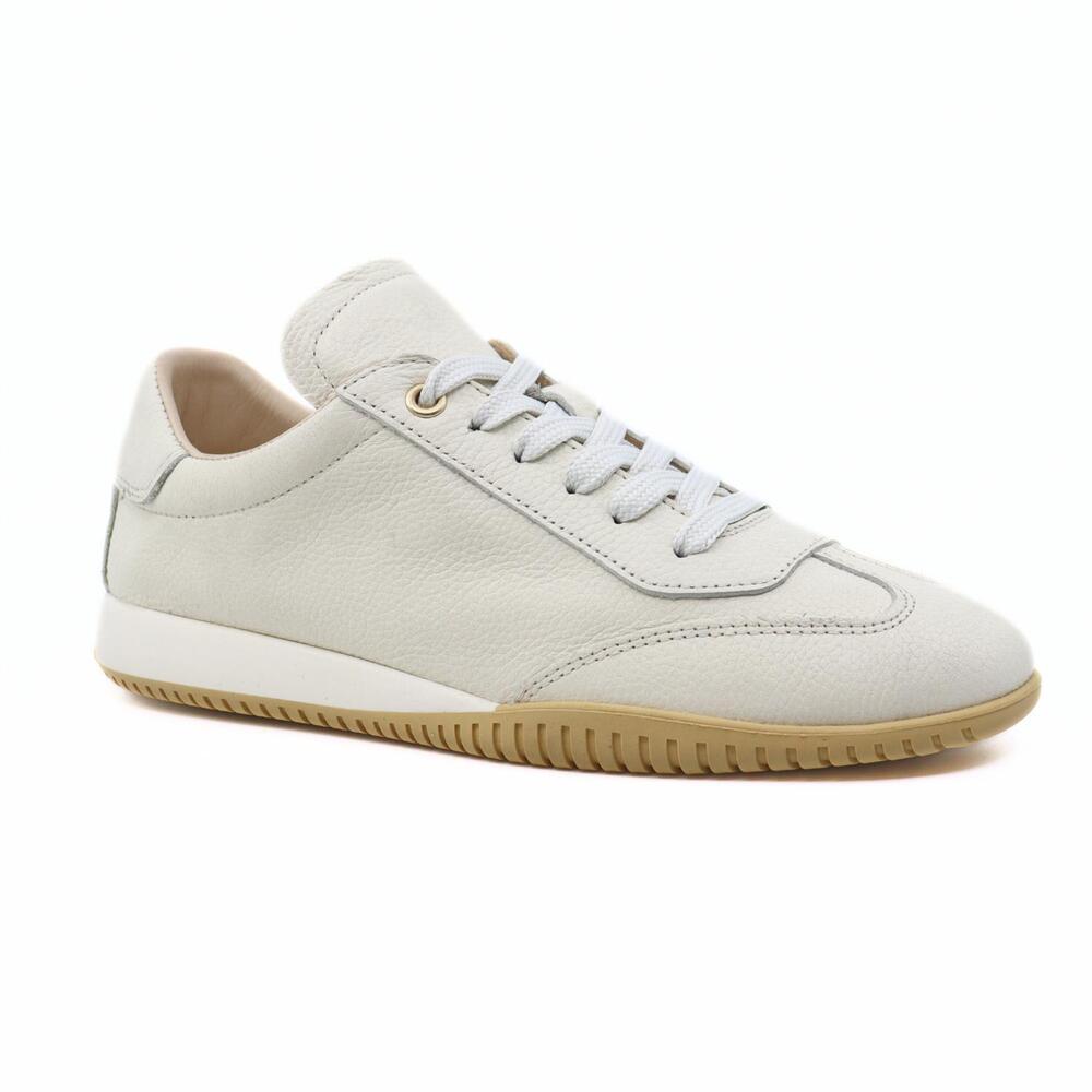 NEW ATELIERS women's volare leather sneaker in off white